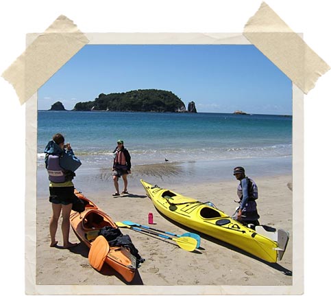 sea kayaking